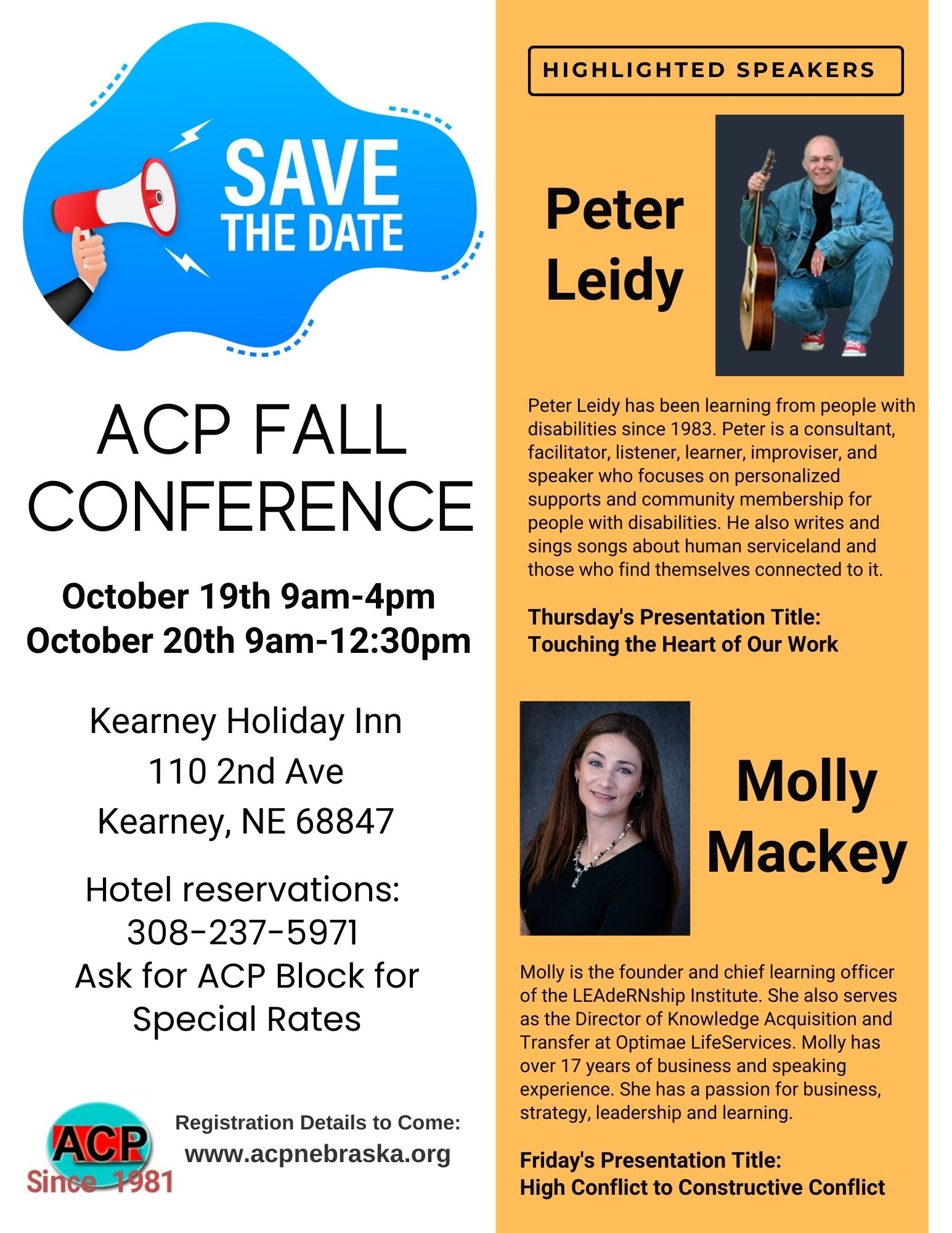 ACP 2023 Fall Conference